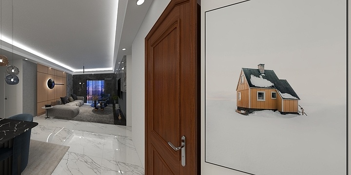 建筑2102班宋成志-【空间方向】学习阶段作业-装修设计方案