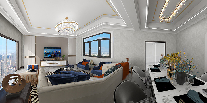 新城别墅-修改-装修设计方案