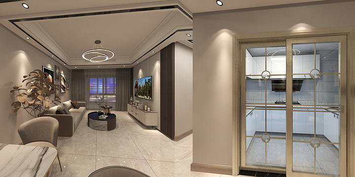 卫峰.装饰-清江诚品12#302-装修设计方案