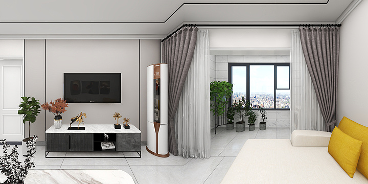 A凉风有信-熙水台104李庆婷老师设计方案-装修设计方案