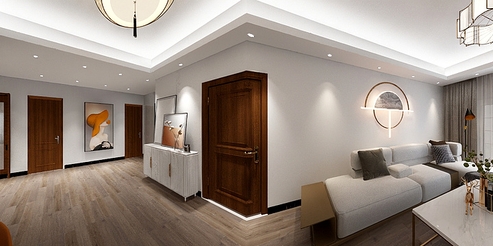 武汉汉口阿琳-禹洲朗廷元著-装修设计方案
