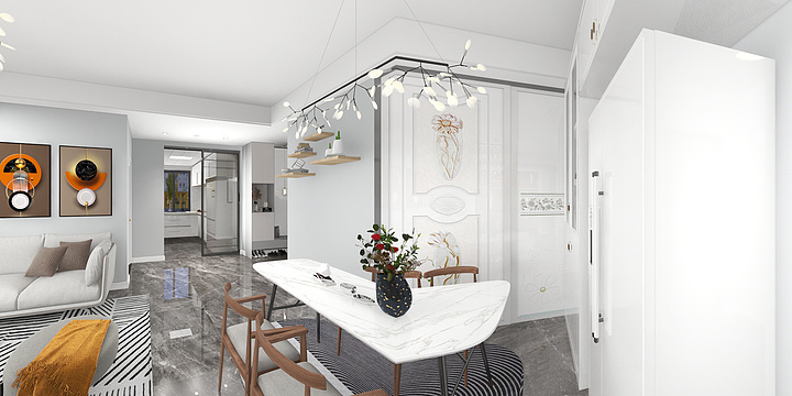 眠伞-景城名郡13-1-704-装修设计方案