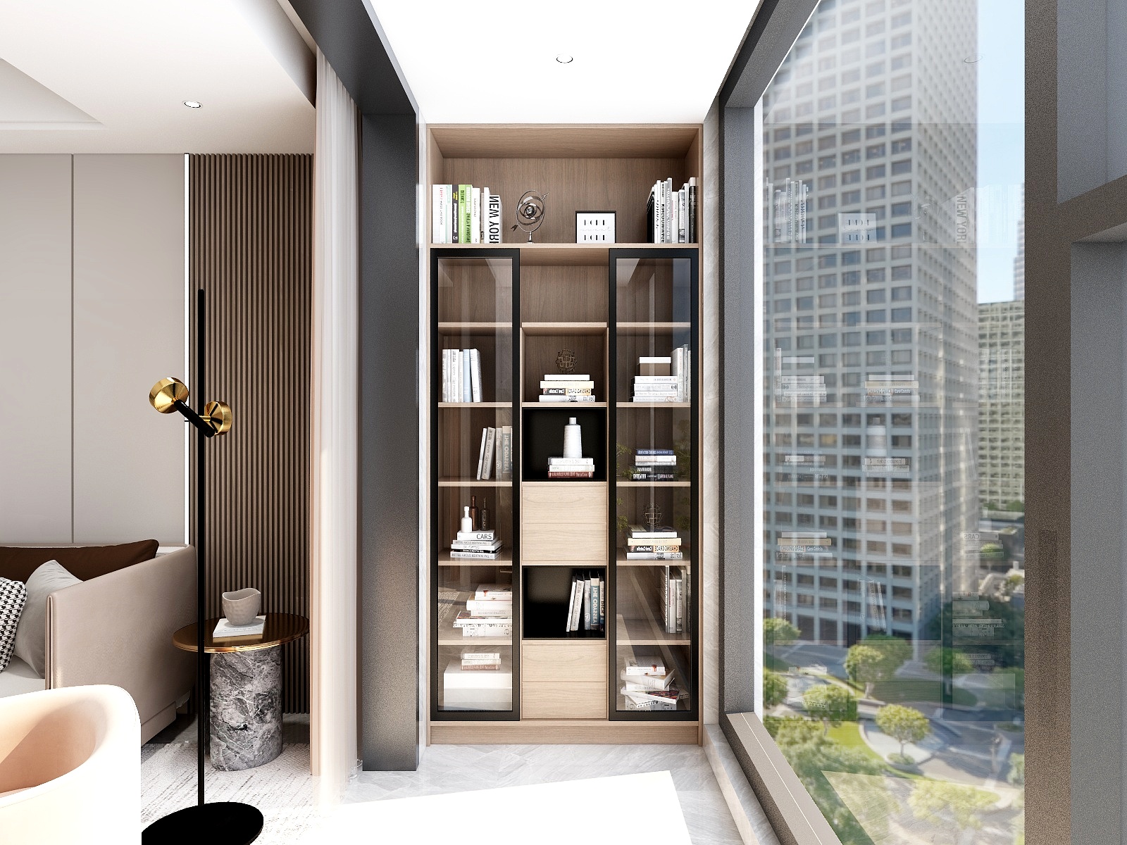 做一名木匠-145平方现代轻奢风装修效果图