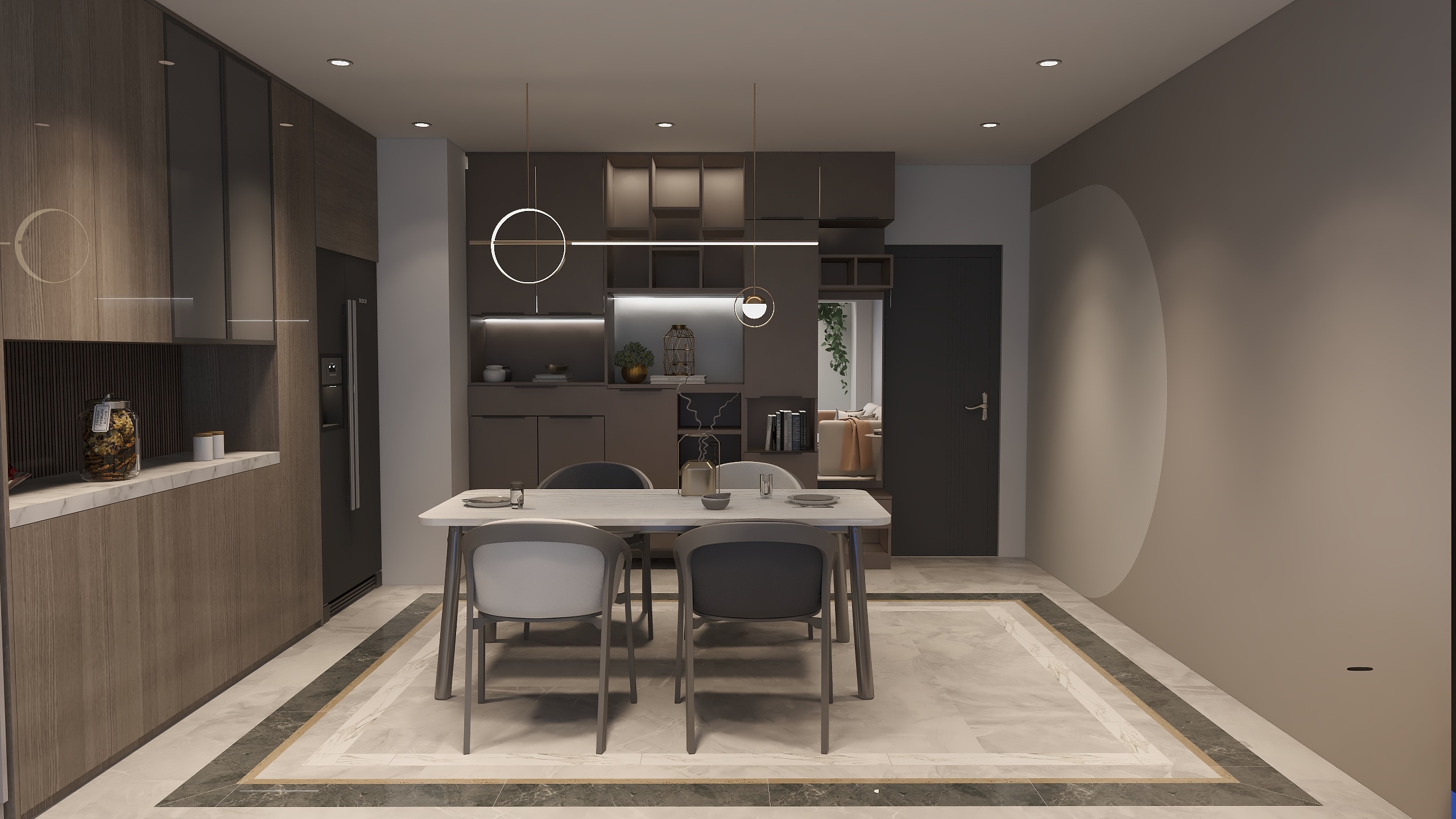 丑醜-现代简约保利东湾-装修设计方案