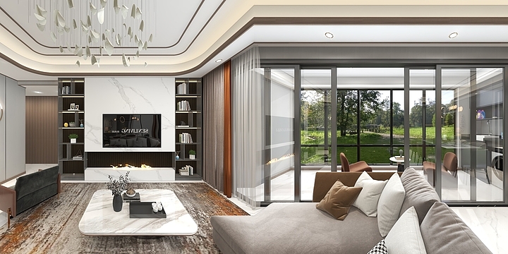 重庆潼南托斯卡纳集成墙顶专卖店-潼越府11-2-7-1-装修设计方案