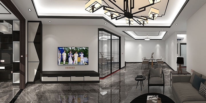 全屋装修设计工作室-王老师御林湾806方案-装修设计方案