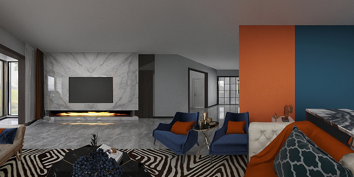 王思静怡-阅海湾g高层王俊佳客户-装修设计方案