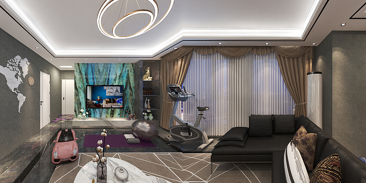 唐伟宽-瑞和园89.50㎡B户型3室2厅1卫-装修设计方案