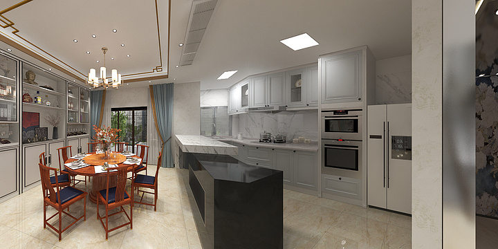 广州高度室内设计刘志刚-苍海一墅十组团-装修设计方案