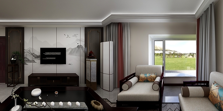 漫希____-沁园春天98平D3户-装修设计方案