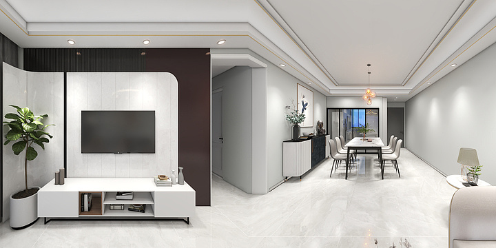 ECHO周浩-现代轻奢-装修设计方案