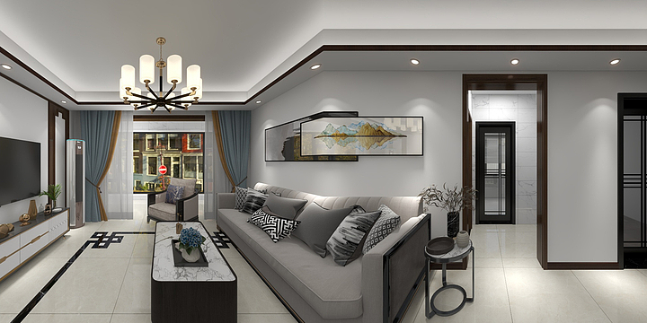 lI效果图Il-和美佳苑6#1504-装修设计方案