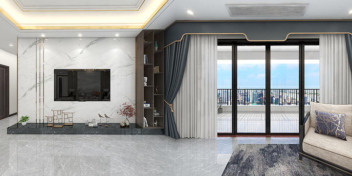 穷途末路的设计师-鸿景悦园9栋1601房-装修设计方案