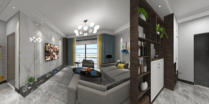 曹朋辉-天安名郡31号一单8楼东户-装修设计方案