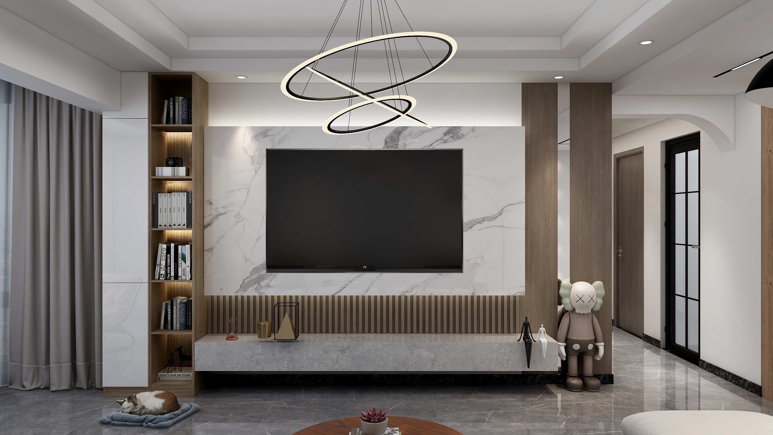 室内设计小粟-兴进御园现代轻奢-装修设计方案