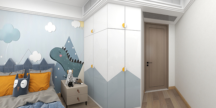 侯雪雪-碧蓝湾-现代-余女士-装修设计方案