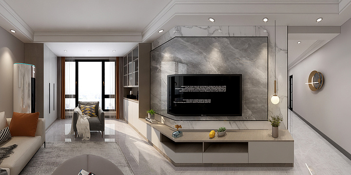 C梅梅-多弗绿城蒋大哥-装修设计方案