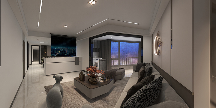 布丁111-建曙棕榈园7-2603-装修设计方案