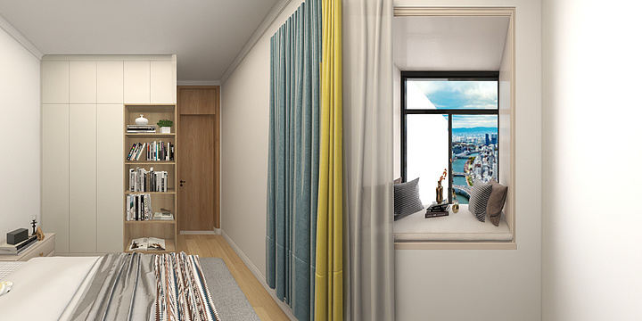 西部建材城一耐得全屋定制-金水世纪城-装修设计方案