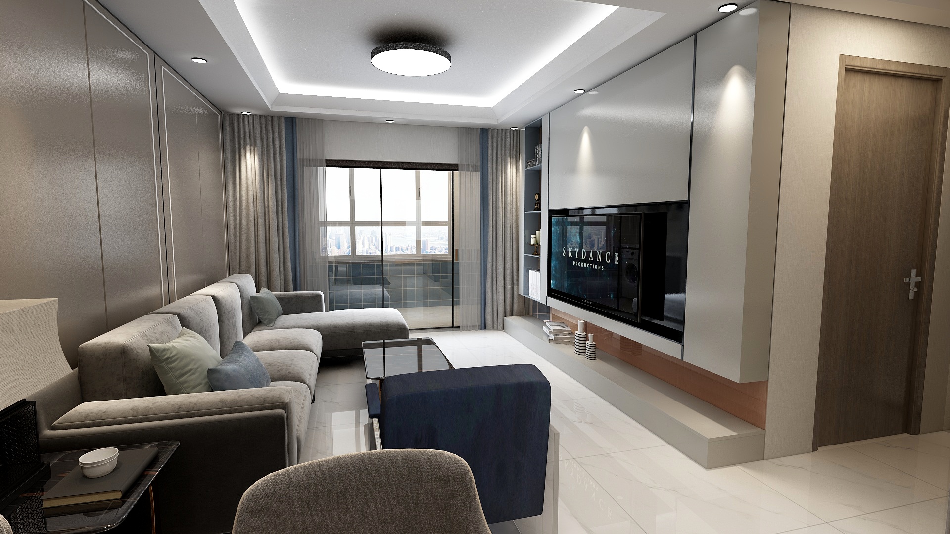 只恋三生浮华-现代简约三居-装修设计方案