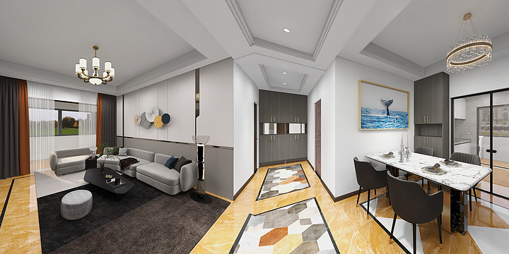 再也不在-碧桂园中房天玺-装修设计方案