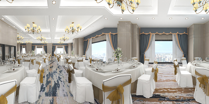 DW丨DESIGN-酒店大厅设计方案-装修设计方案