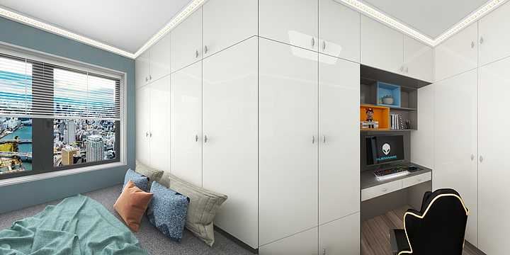 多比装饰03-酷家乐效果图-装修设计方案