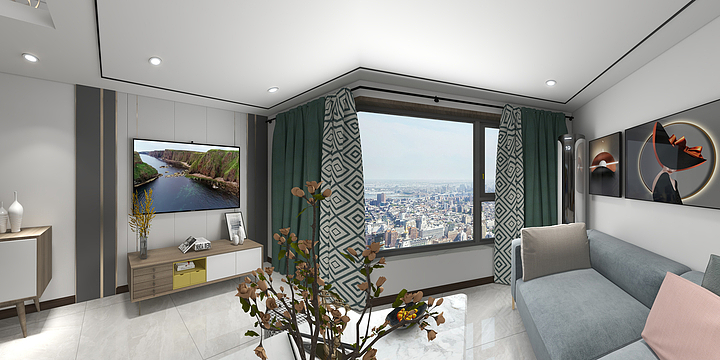 青木_DESING-棠悦小公寓5楼-装修设计方案