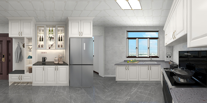 乌兰浩特仉智鑫-雅仕居9-1-1501-白色-装修设计方案