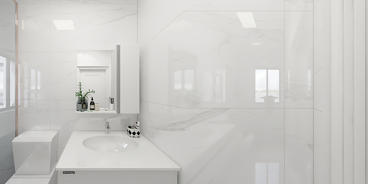 晶伞装饰-德信海德公园83.00㎡A2’3室2厅1卫1厨-装修设计方案