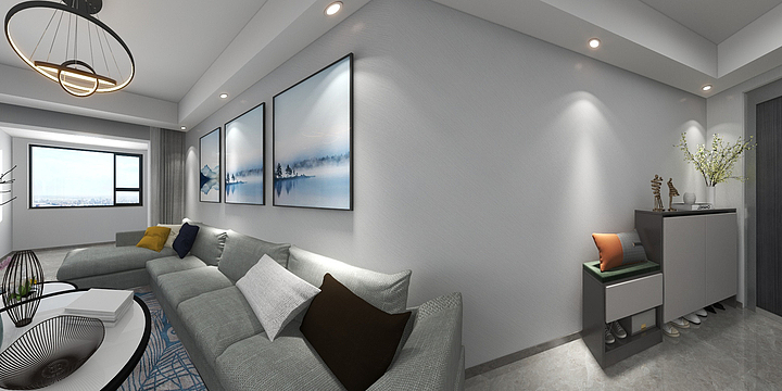 Fasn-青竹苑90平简约-装修设计方案