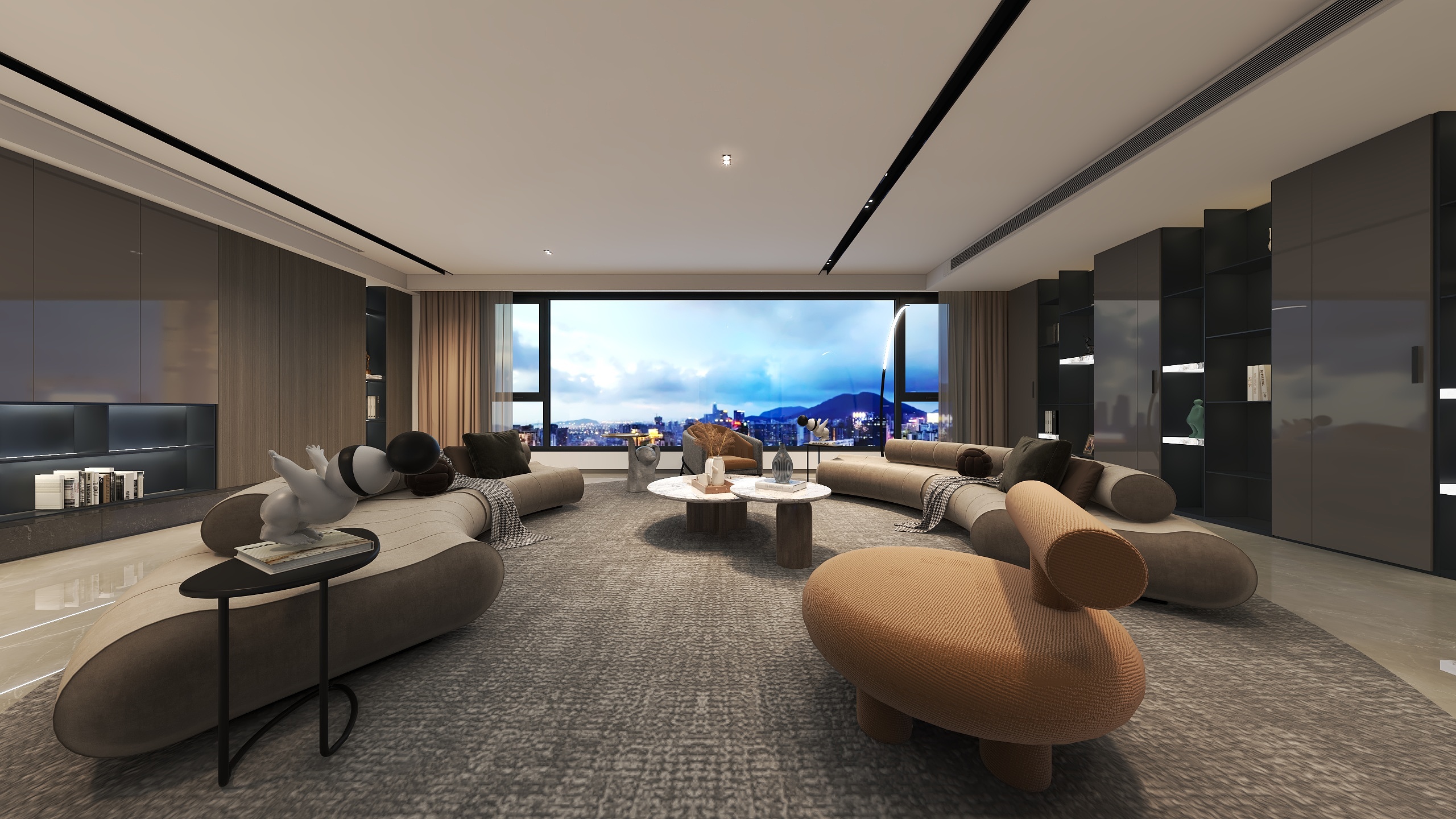 子设计-保集庄园280大平层-台式现代-装修设计方案