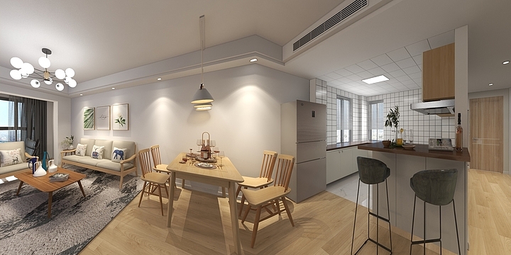 A室内设计师小袁-碧水澜湾方31幢一单元502-装修设计方案