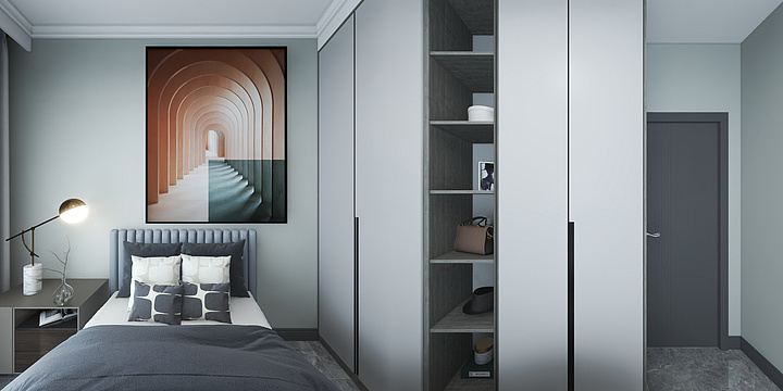 小文w-现代-装修设计方案