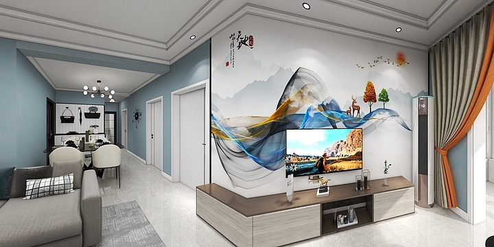 万家美装饰有限公司-360-3-2-401室-装修设计方案