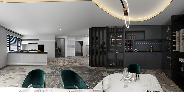 石伟-2层别墅户型-装修设计方案