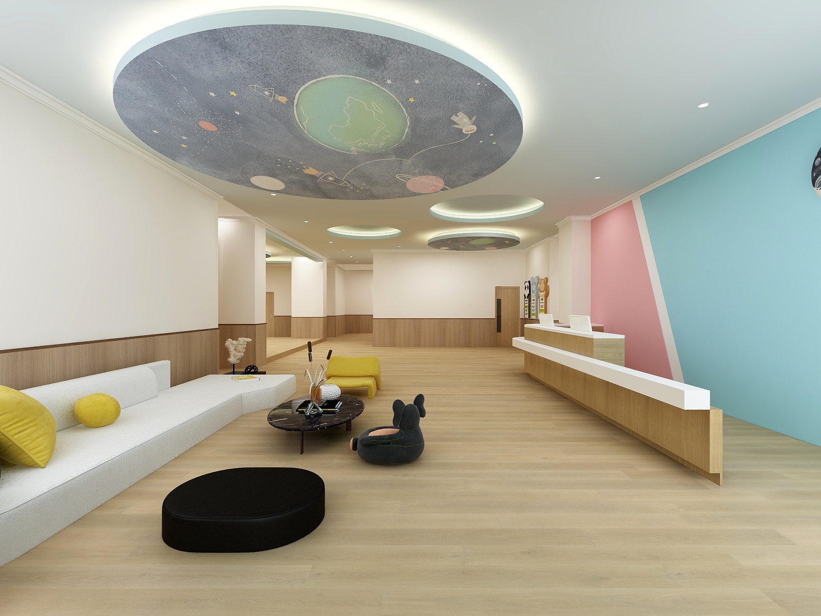 Kråke-黔西幼儿园效果图.dwg-装修设计方案