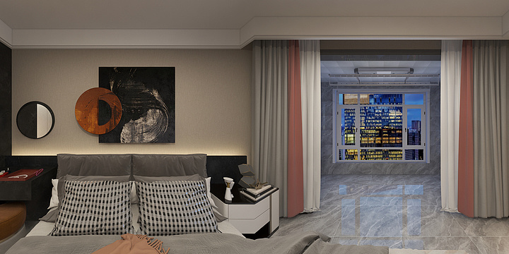 靖边县党霖装饰设计工作室-金地华府3-2-2002-装修设计方案