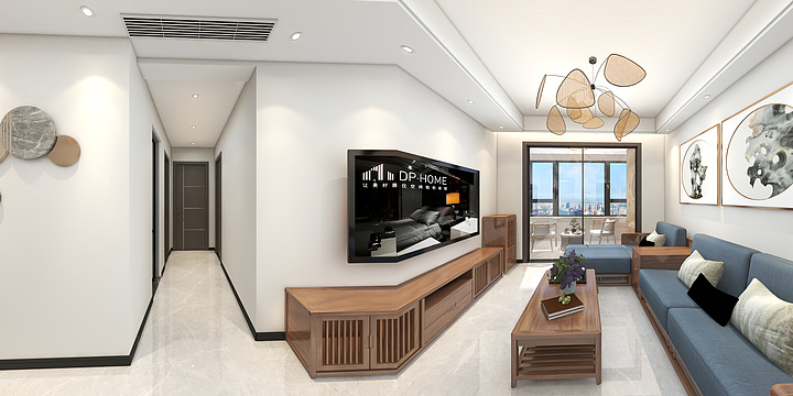 李谋人-莫兰迪熊女士雅居-装修设计方案