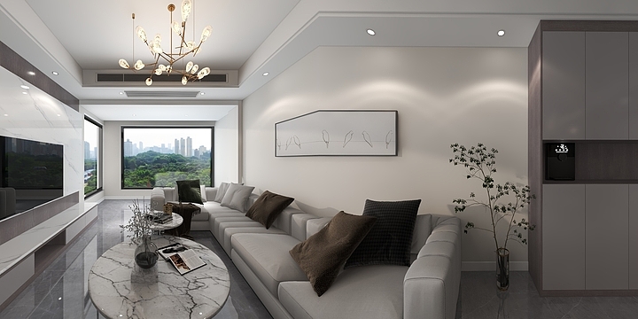 wW.韬阿-学府苑86户型-装修设计方案