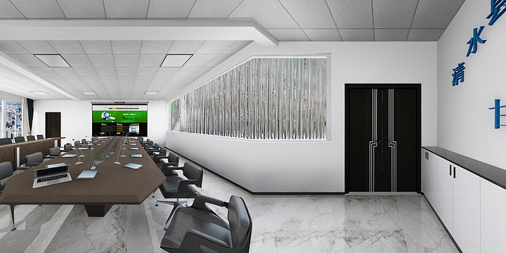 放羊的小灰灰-清水水利局会议室-装修设计方案