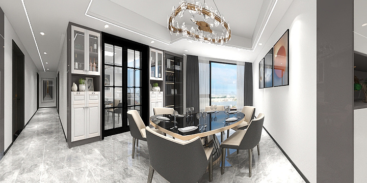 室内装饰设计陈工-新世纪广场钟姐-装修设计方案