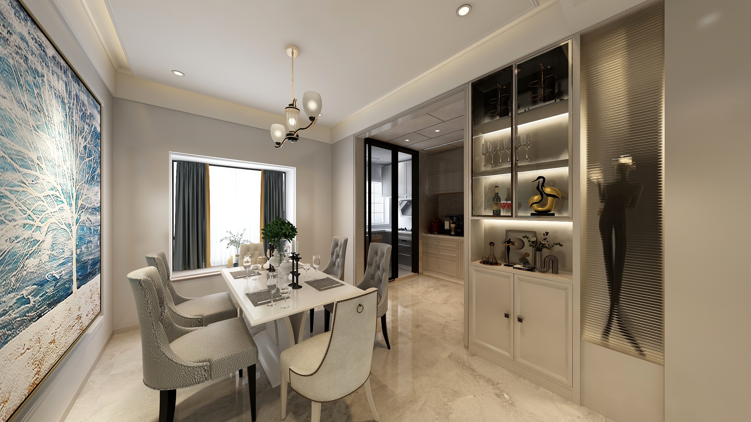 清心居20-考核户型-装修设计方案