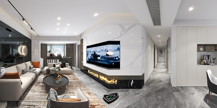 设计熊俊-现代极简-装修设计方案