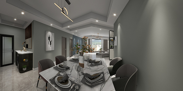 开州瑞庭设计翼珑全屋定制-兴合6号院6-1-装修设计方案