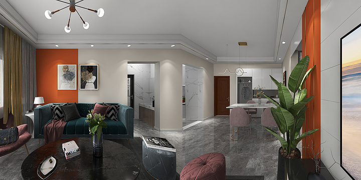 AA家装Vude-国兴海棠国际-2期-装修设计方案