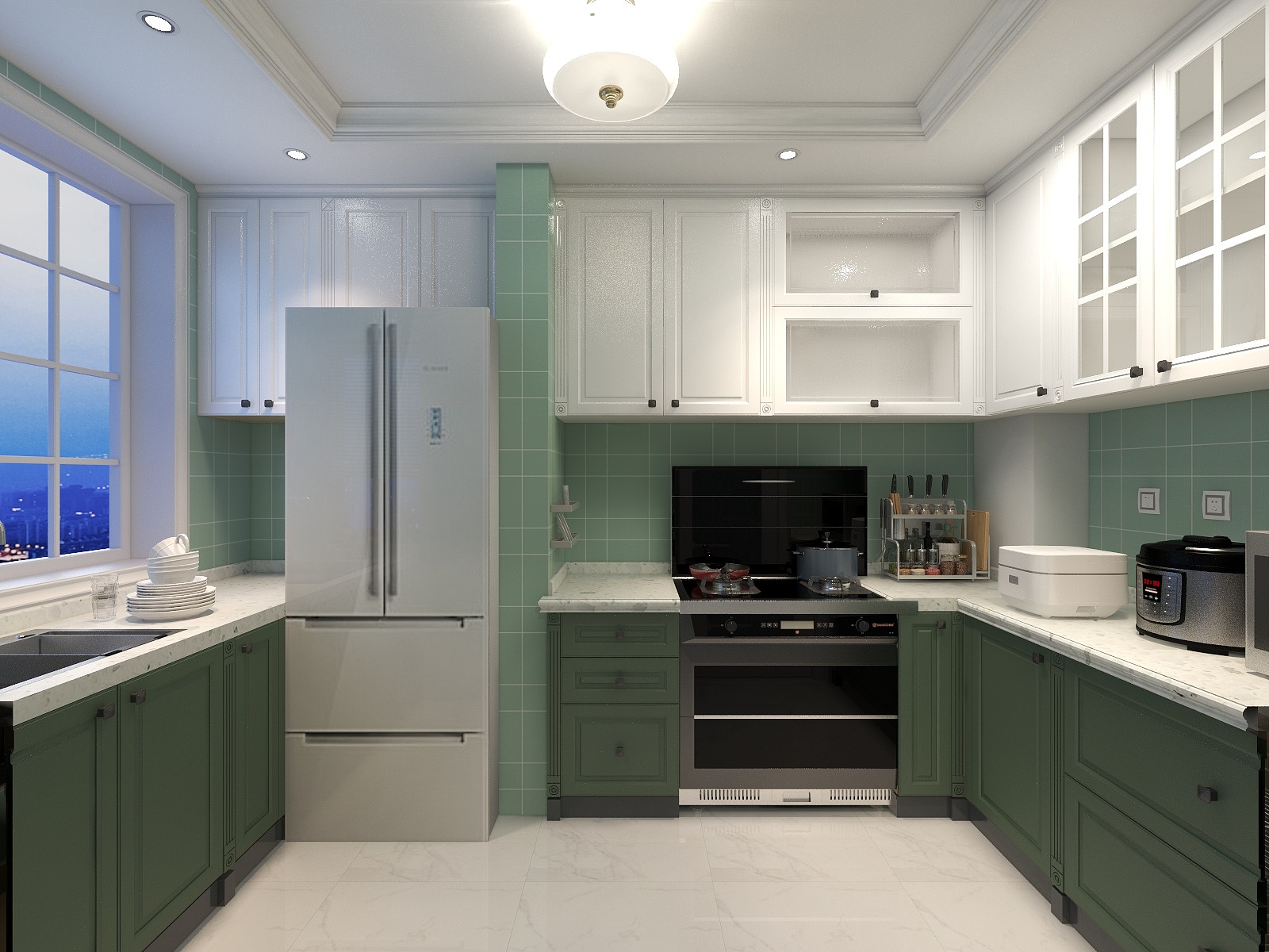 致简设计444-美式三居-装修设计方案