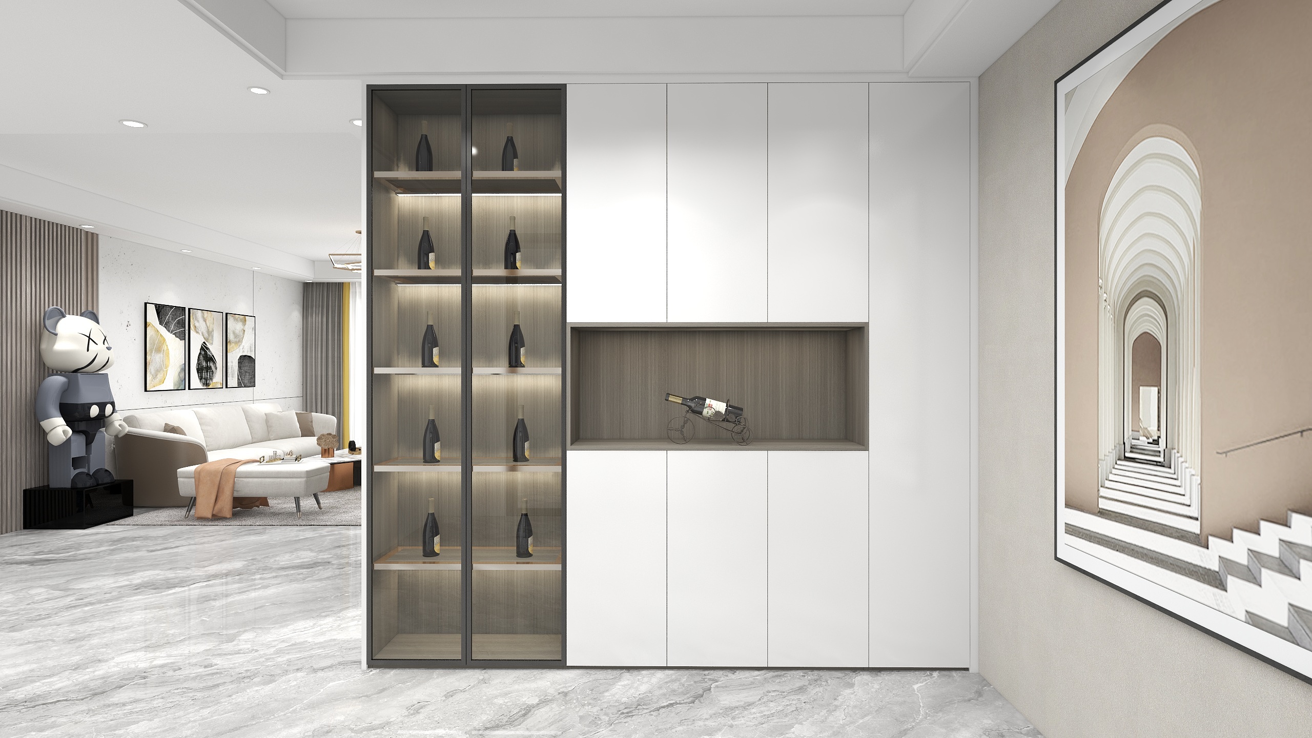 崔海波CUIHAIBO-天河区东方三路东逸花园逸灏阁205房-装修设计方案