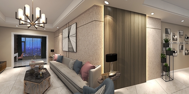 肖凯-中央华府-装修设计方案