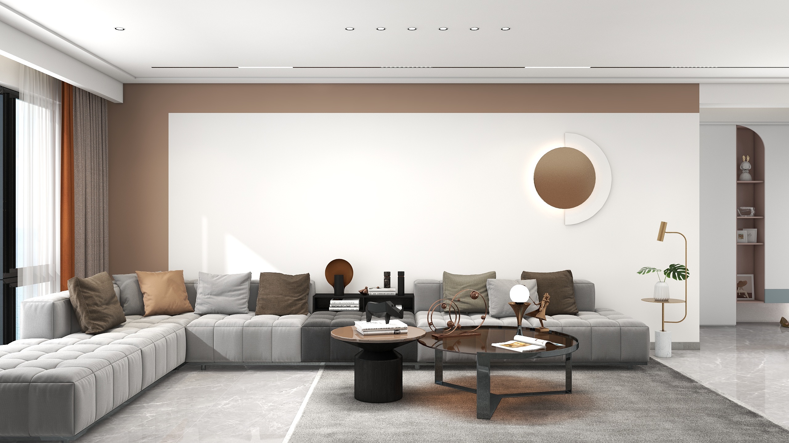 丁盼v-河畔旁的休闲时光-轻奢-装修设计方案